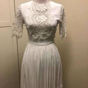 NWT White Lace ASOS Dress